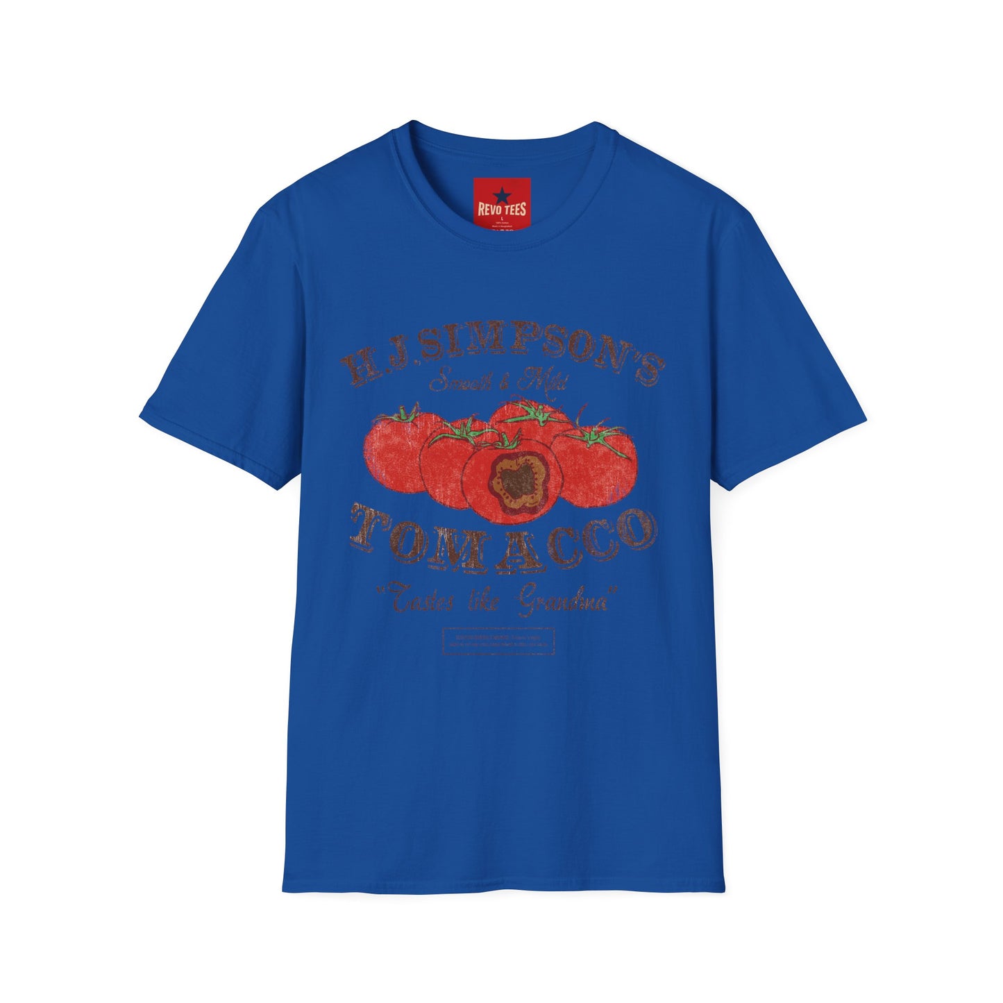 Tomacco Vintage Farm T‑Shirt — H.J. Simpson’s ‘Smash & Mild’ Graphic Tee