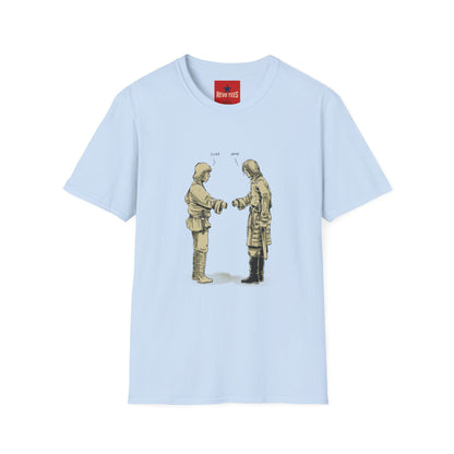 T-Shirt — 'Pleased To Meet You' Illustration Tee