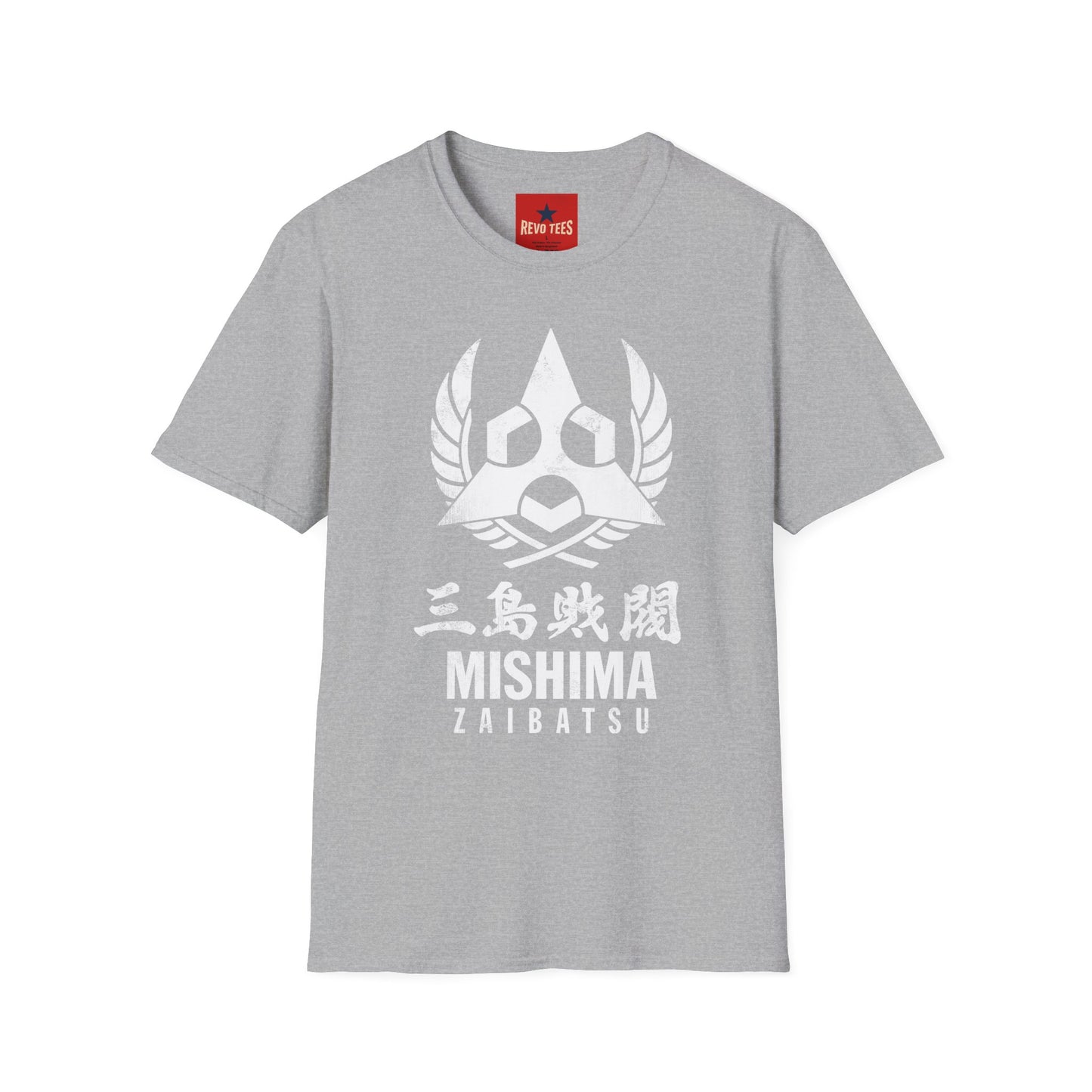 Mishima Zaibatsu T-Shirt — Japanese Gaming Emblem Graphic Tee