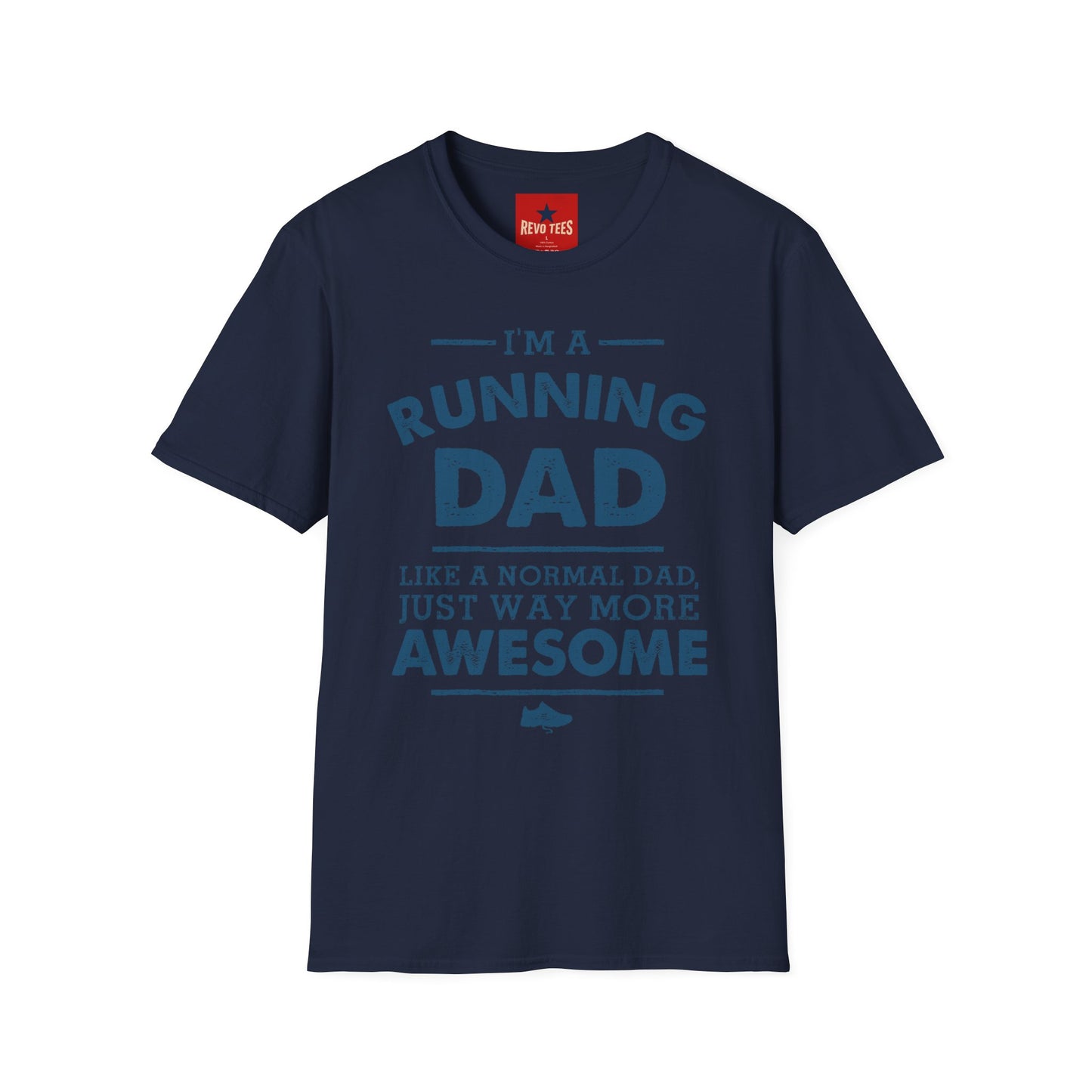 Running Dad T-Shirt — "I’m a Running Dad" Funny Athletic Father’s Tee