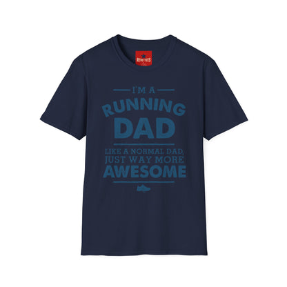 Running Dad T-Shirt — "I’m a Running Dad" Funny Athletic Father’s Tee