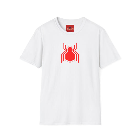 Spider Emblem T-Shirt — Minimal Red Spider Logo Tee