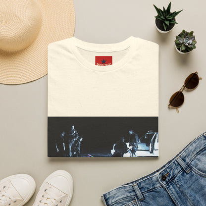 Banksy T-Shirt — Moody Night Street Scene Graphic Tee (12/05/01)