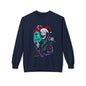 Christmas Reaper — 'Closed' Tombstone Holiday Horror Design Crewneck Sweatshirt