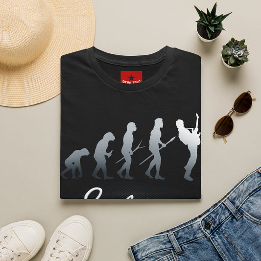 Evolution of Guitarists - Unisex Softstyle T-Shirt
