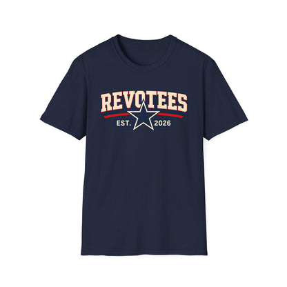 REVOTEES EST. 2026 Varsity T-Shirt