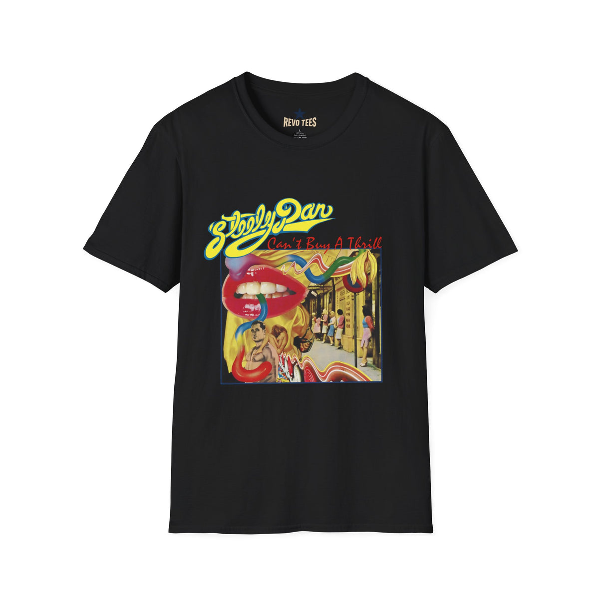 Revotees Steely Dan Cant Buy a Thrill Retro Album Art T-Shirt - alternate view 4