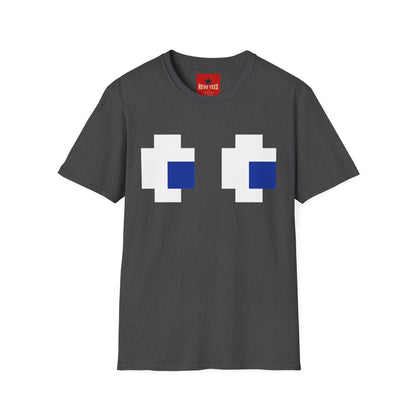 Pixel Eyes T‑Shirt — Retro 8‑Bit Gaming Graphic Tee