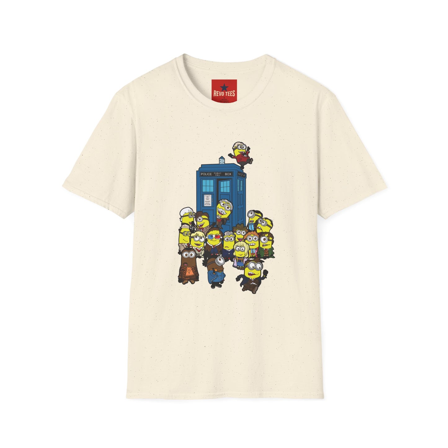 T-Shirt — Minion Time Travel Crew Graphic Tee