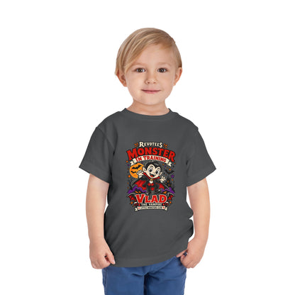 REVOTEES Toddler Monster In Training Tee — 'Vlad the Vampire' Halloween Kids Shirt