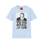 T-Shirt — "You Know Nothing Jon Snow" Graphic Tee (Sketch Portrait)