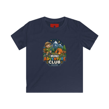 Kids Adventure Club T-Shirt — Mini Explorer Camping Tee