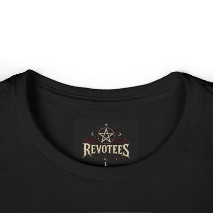 Revotees Crow Graphic Tee — Women's Vintage Raven T‑Shirt