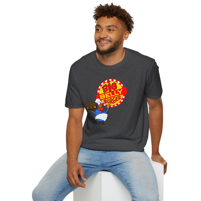 Big Belly Burger T-Shirt — Retro Fast Food Graphic Tee
