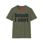 Default T-Shirt Graphic Tee — Minimalist Statement Shirt