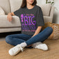 Big Sister T-Shirt — "I'm the Big Sister" Cute Pink & Purple Kids/Family Tee