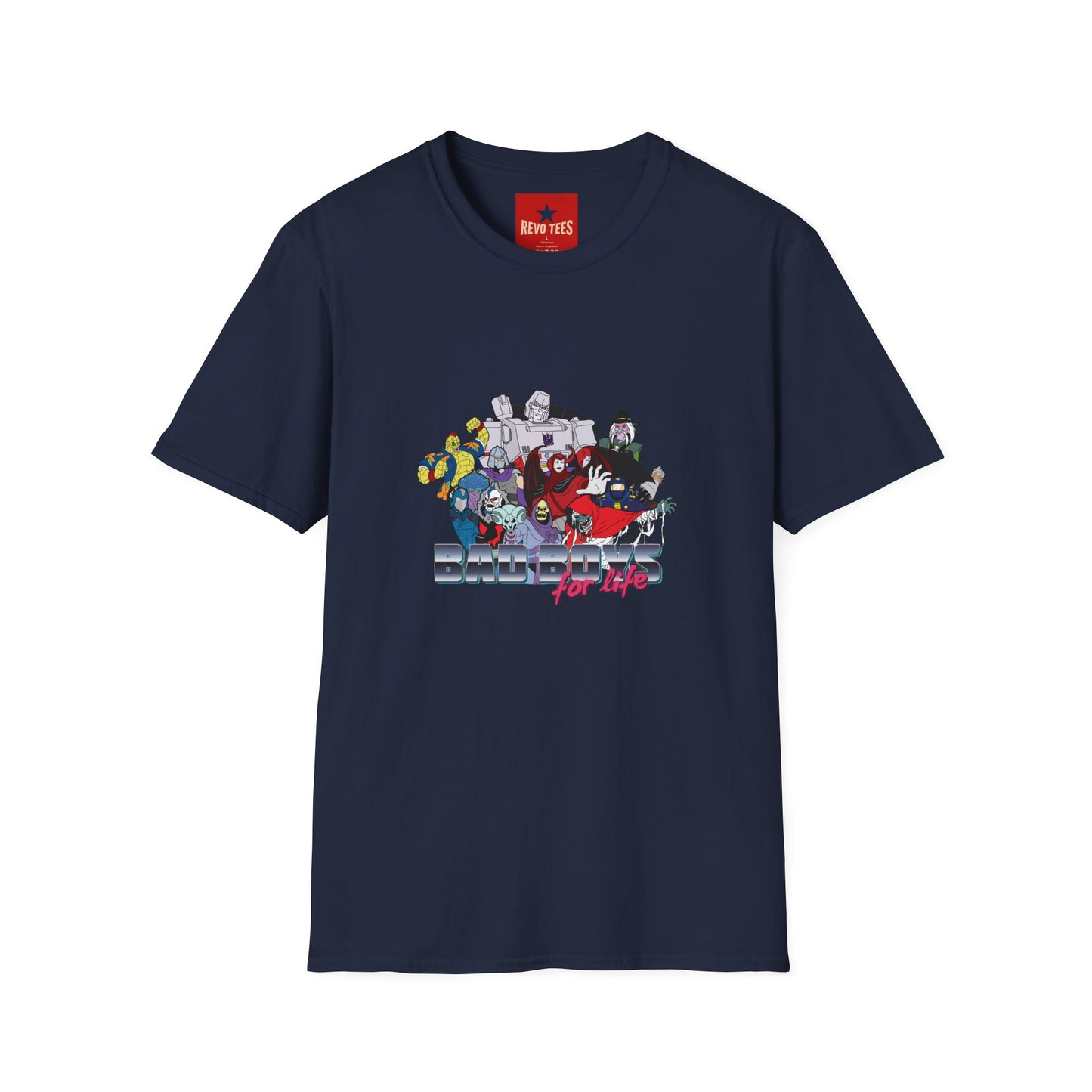 Villain Squad Graphic T-Shirt — Retro Comic Supervillains Design