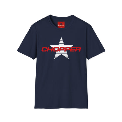 Chopper Star Graphic T-Shirt — Retro Racing Moto Tee