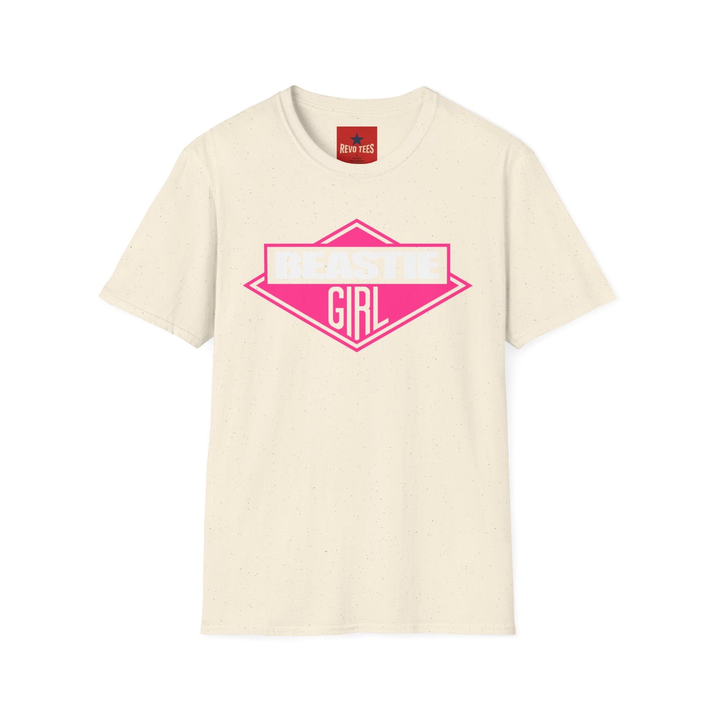 Beastie Girl T-Shirt — Retro Pink Diamond Graphic Tee