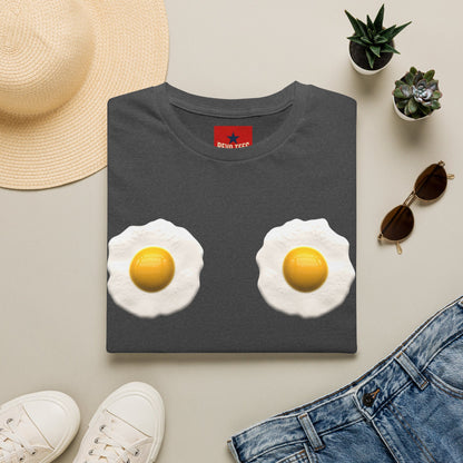 Eggs On My Mind T‑Shirt — Funny Fried Egg Graphic Tee