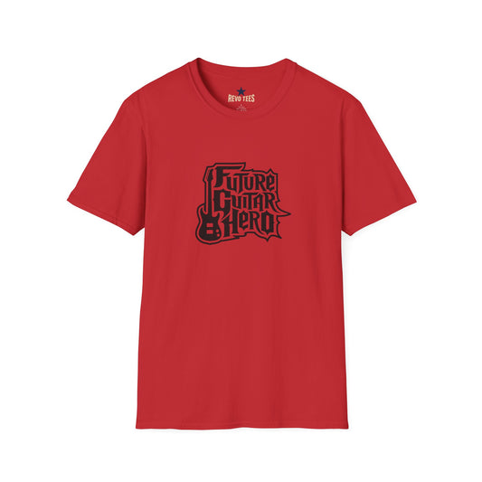Revotees Future Guitar Hero Unisex Softstyle T-Shirt