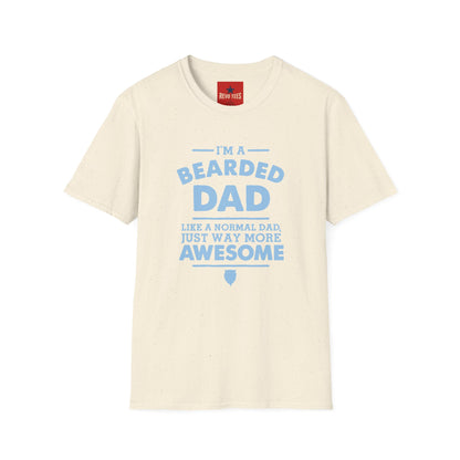 Bearded Dad T‑Shirt — "I'm a Bearded Dad" Funny Father's Day Tee