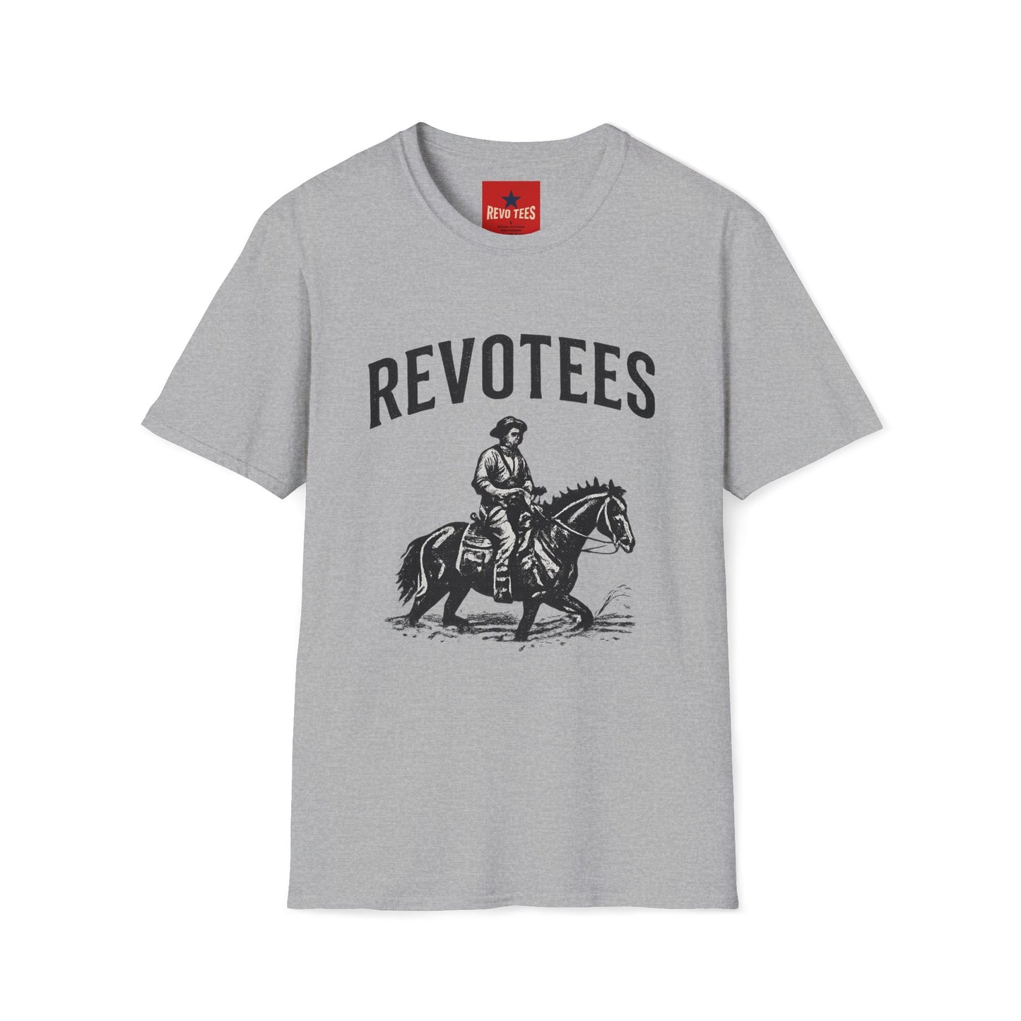 Revotees Vintage Western T-Shirt — Cowboy Horse Graphic Tee