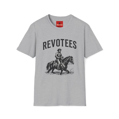 Revotees Vintage Western T-Shirt — Cowboy Horse Graphic Tee