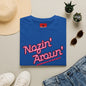 Nozin' Aroun' T‑Shirt — Retro Pink Script Casual Tee