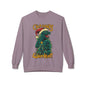 Christmas Godzilla - "Cold Hands Warm Heart" Holiday Crewneck Sweatshirt