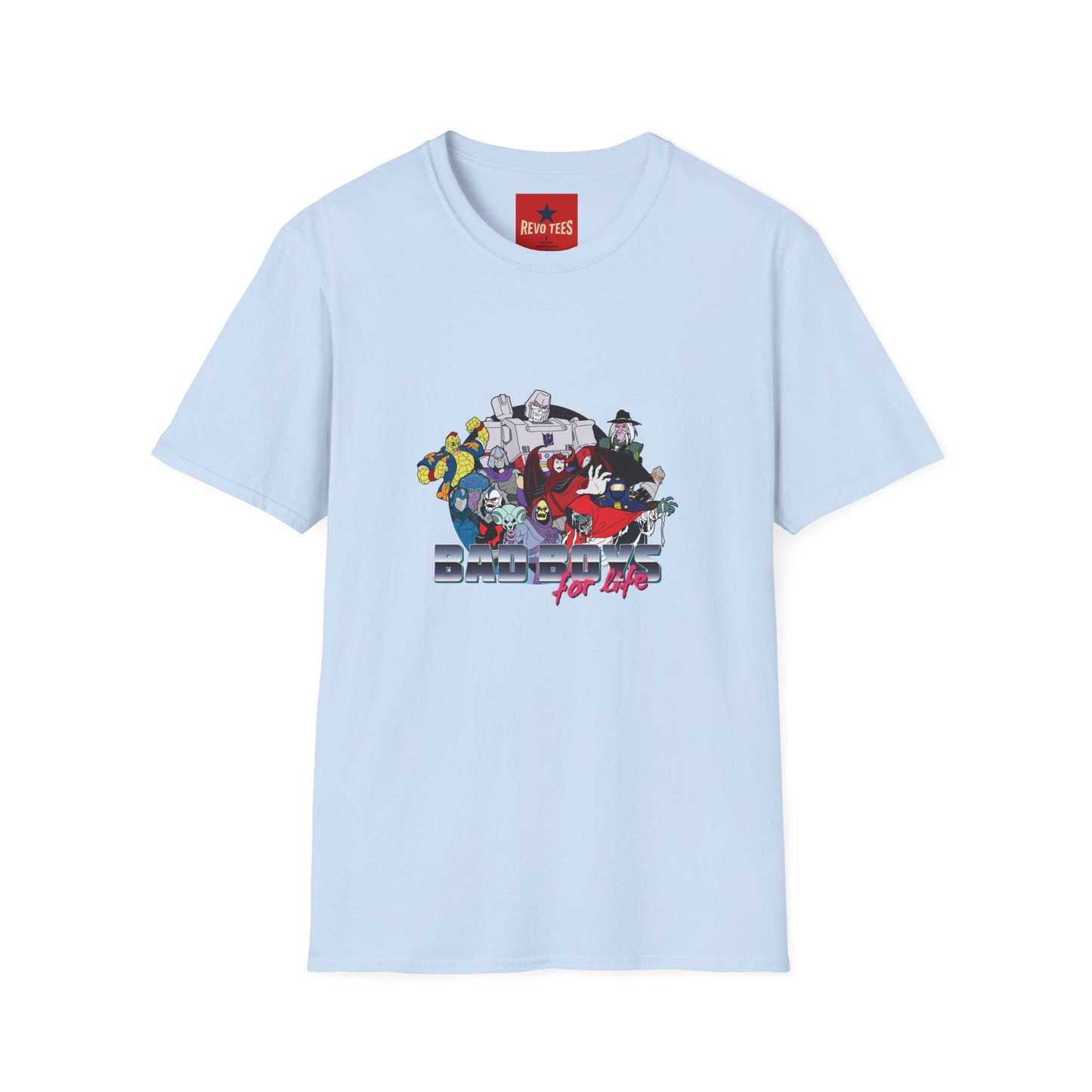 Villain Squad Graphic T-Shirt — Retro Comic Supervillains Design