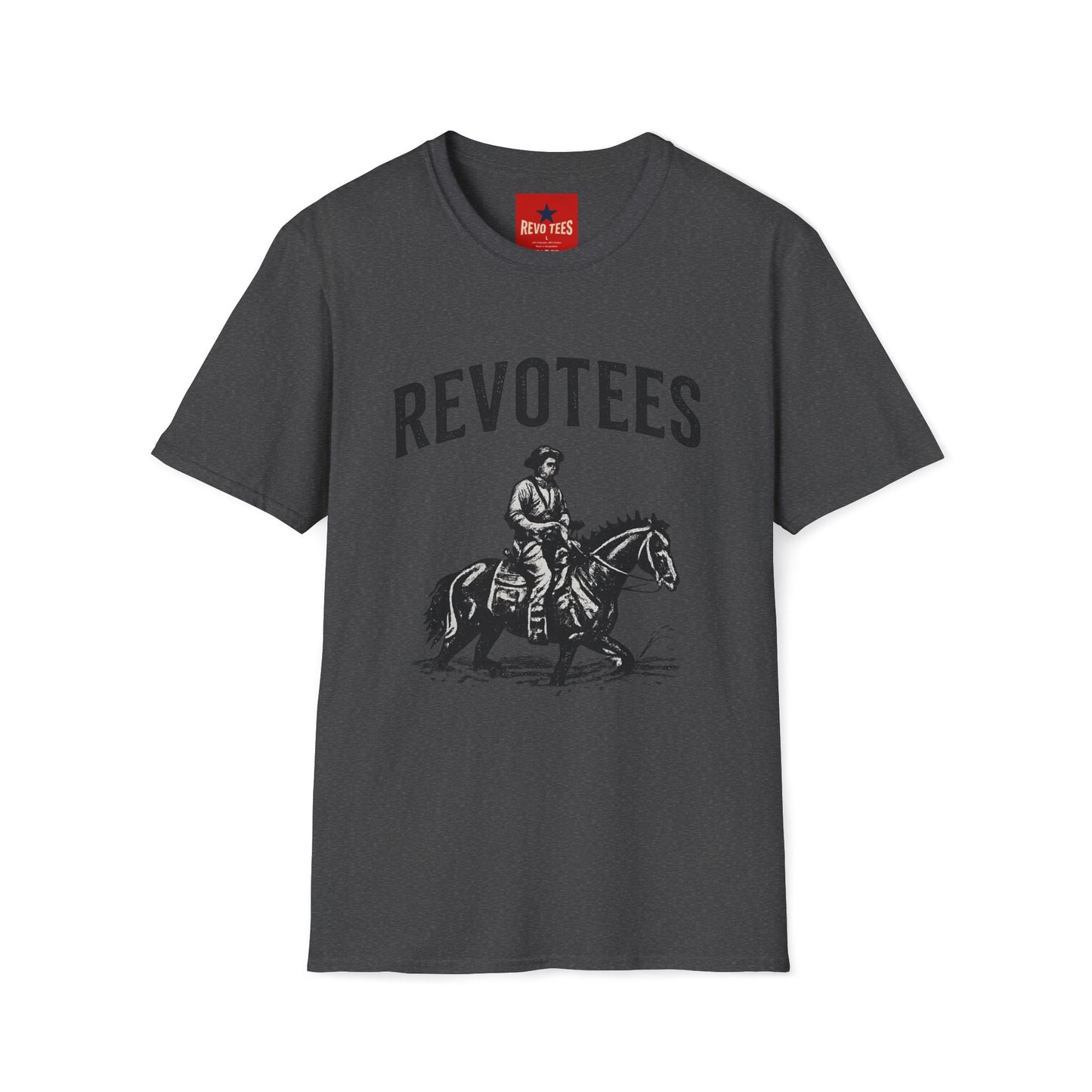 Revotees Vintage Western T-Shirt — Cowboy Horse Graphic Tee