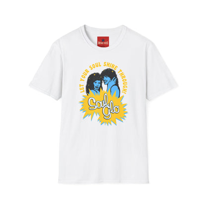 Soul Glo Retro Tee — "Let Your Soul Shine Through" 80s-Inspired Graphic T-Shirt