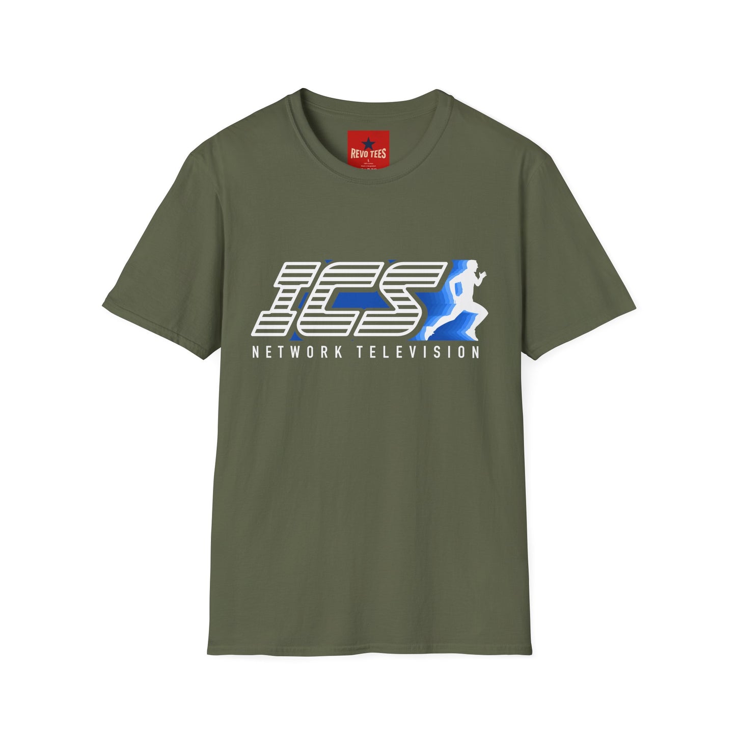ICS Network Television T-Shirt — Vintage Broadcast Logo Tee
