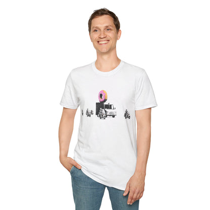 Banksy T-Shirt — Retro Donut Food Truck Tee