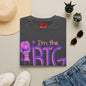 Big Sister T-Shirt — "I'm the Big Sister" Cute Pink & Purple Kids/Family Tee