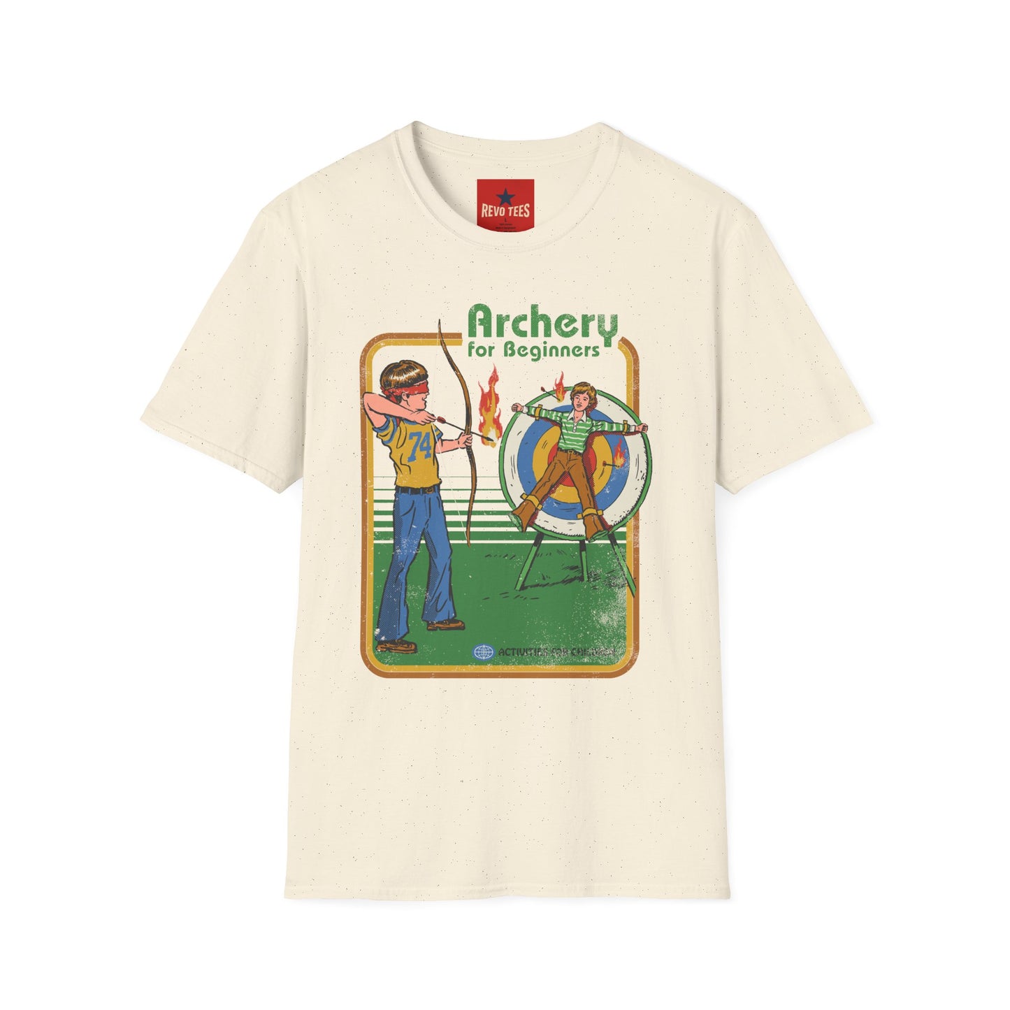 Archery for Beginners T-Shirt — Retro Kids' Archery Practice Graphic Tee