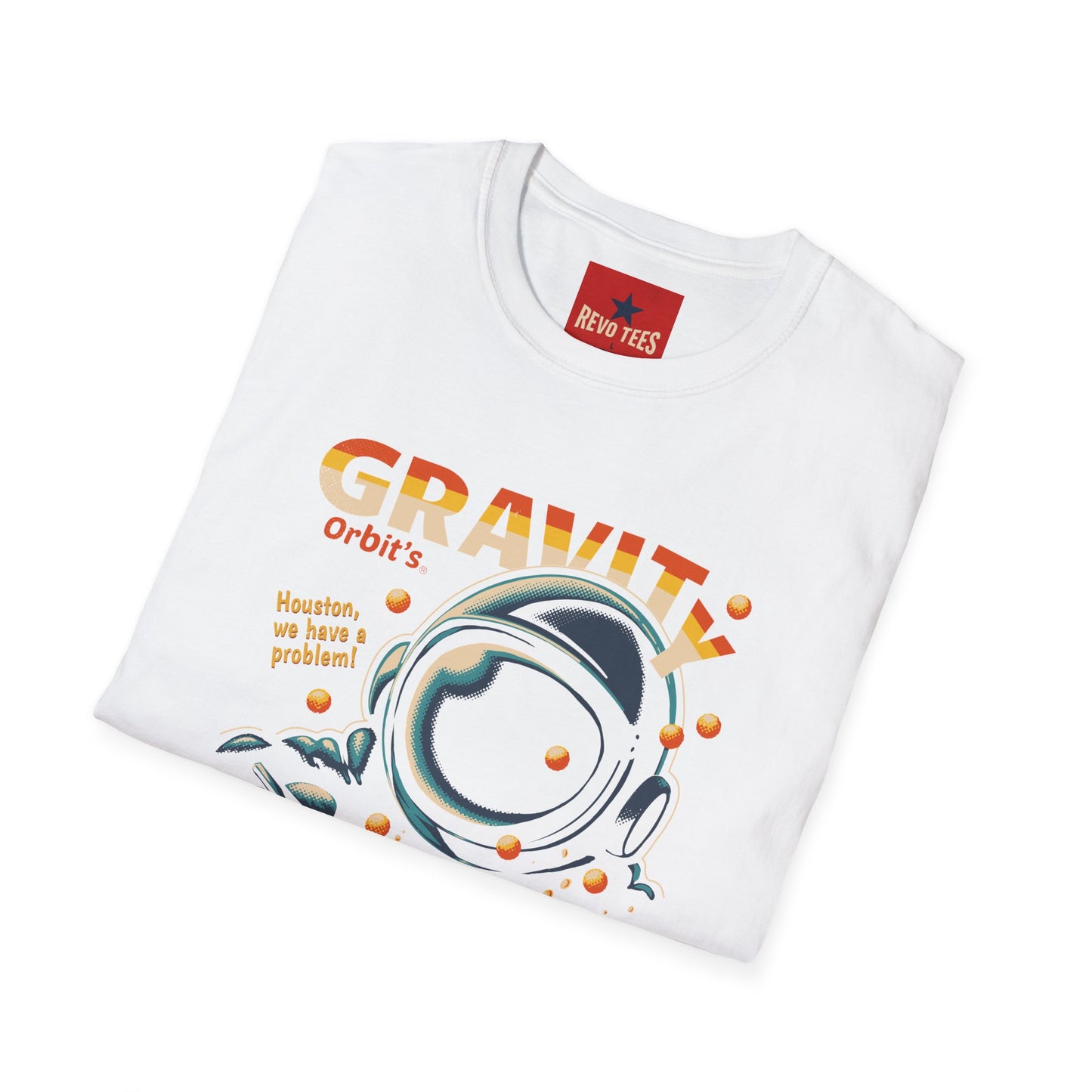 Gravity Orbit Astronaut T-Shirt — Retro Space Graphic Tee