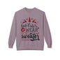 "Too Cute To Wear An Ugly Sweater" Christmas Crewneck Sweatshirt