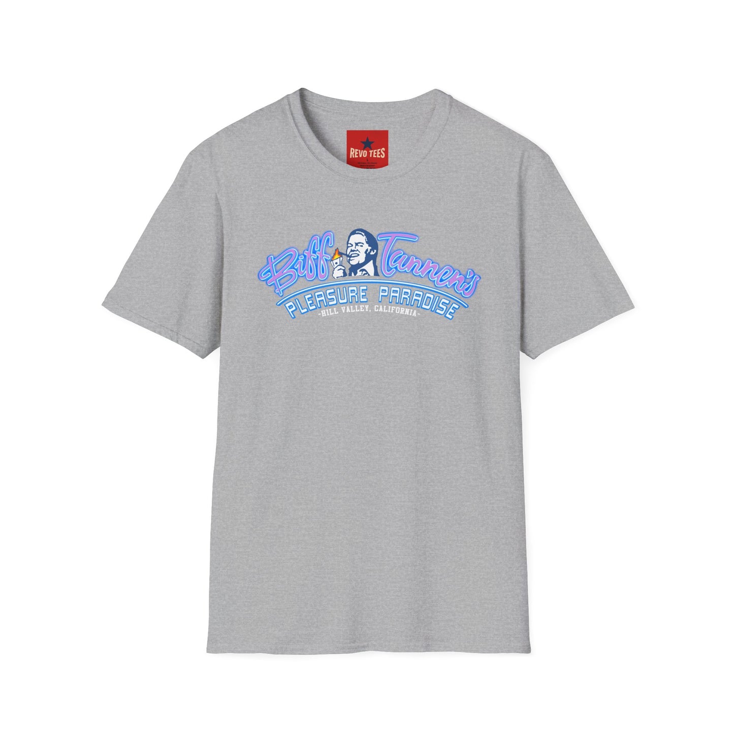 Pleasure Paradise Tee — Retro "Biff Tannen" Graphic T-Shirt