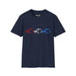 Revotees 3 Mini Classic Cooper Cars Unisex Softstyle T-Shirt - alternate view 6