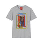 T-Shirt — “Timmy Has a Visitor” Retro Horror Graphic Tee