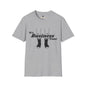 Revotees Its Business Time Funny Retro Socks Graphic for Work From Home Casual Wear T-Shirt