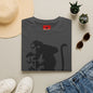 Banksy-Style Monkey On Bomb T-Shirt — Street Art Graphic Tee