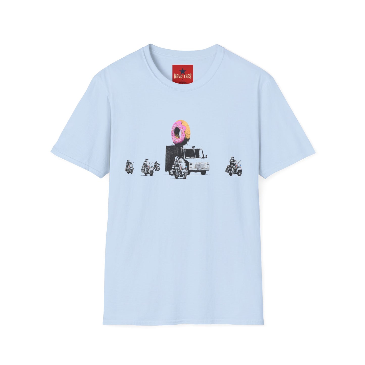 Banksy T-Shirt — Retro Donut Food Truck Tee