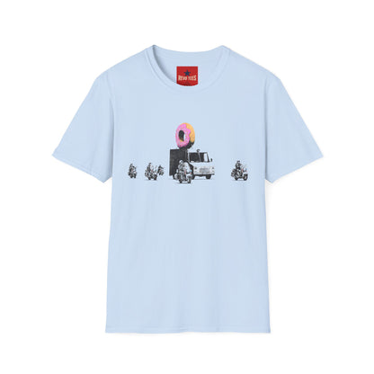 Banksy T-Shirt — Retro Donut Food Truck Tee
