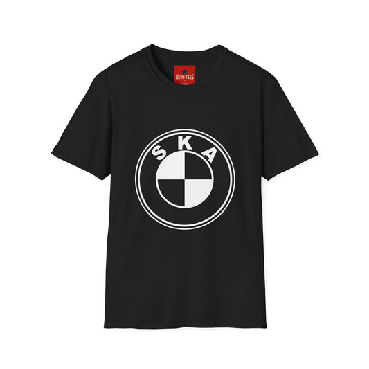 Ska Mod Target Logo T-Shirt — Retro Two-Tone Checkerboard Music Tee