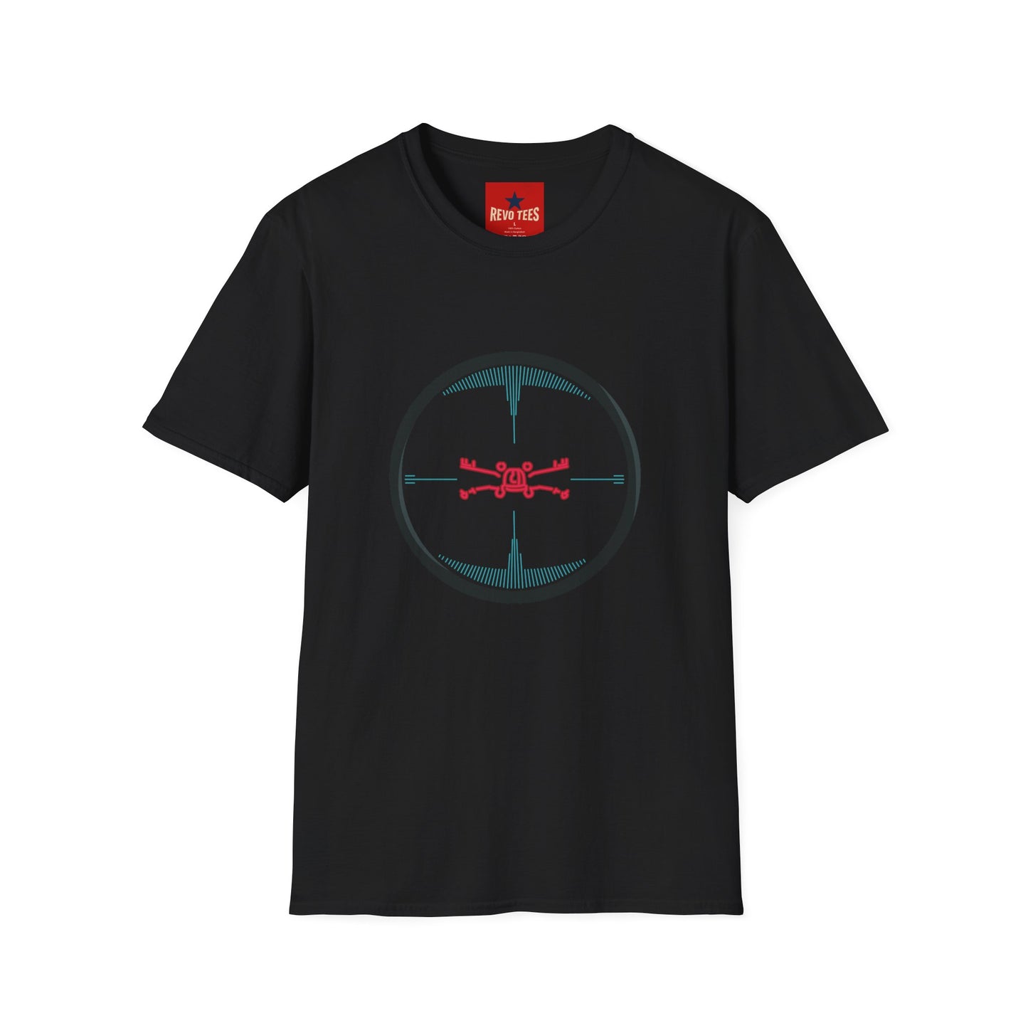 Drone Crosshair T‑Shirt — Minimalist FPV Pilot Tee