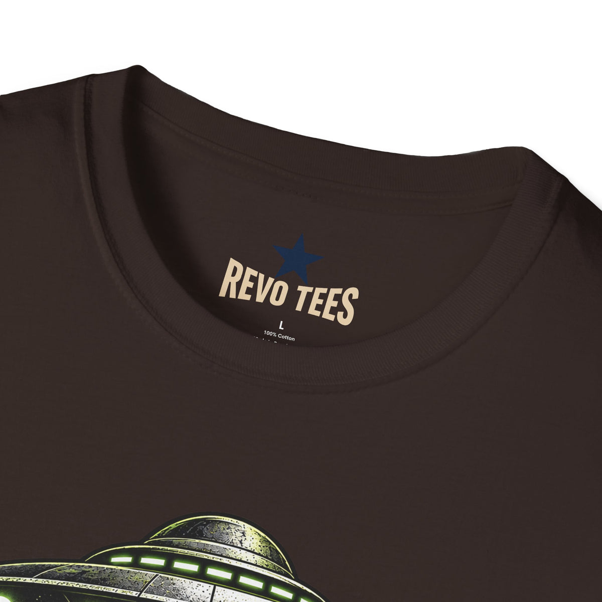REVOTEES Alien Abduction – Sci‑Fi UFO Graphic Tee