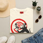 Banksy-Style Rat Target T-Shirt — Street Art Graphic Tee
